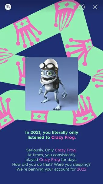 Only Listened to Crazy Frog