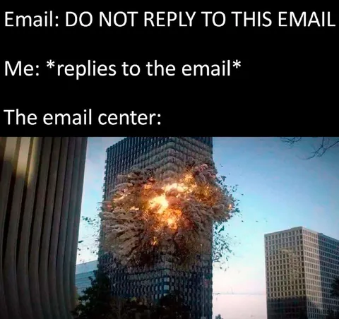 Replying to a No-Reply Email