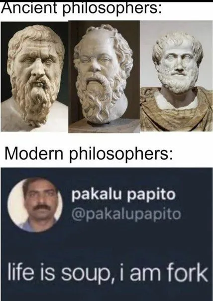 Ancient Philosophers vs Modern Philosophers