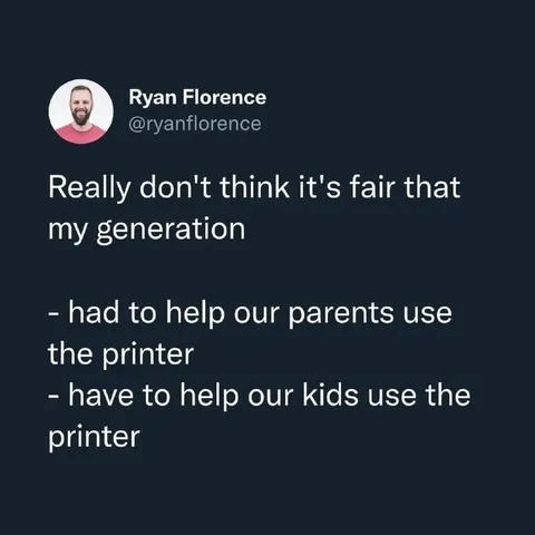 Printer Help Across Generations