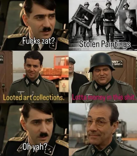 Nazis Discover Looted Art Money