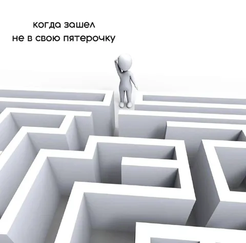 Зашел не в свою Пятерочку