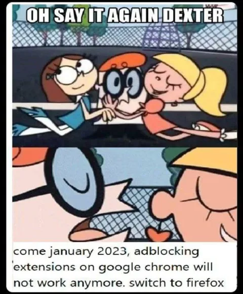 Adblock Dies in January 2023
