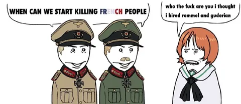 Rommel and Guderian Confusion