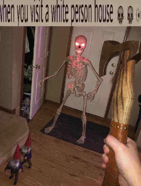 Visiting a White Person’s House