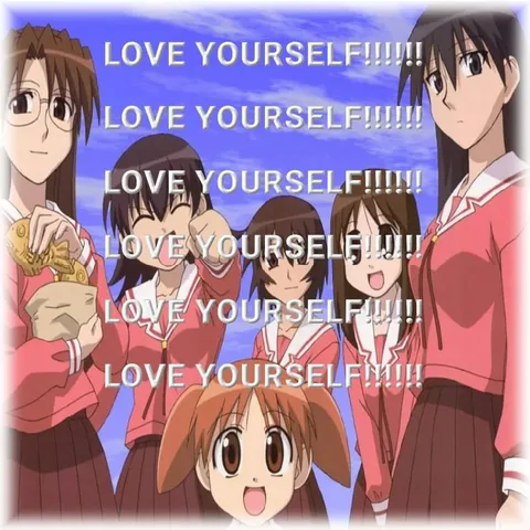 Love Yourself Anime Girls
