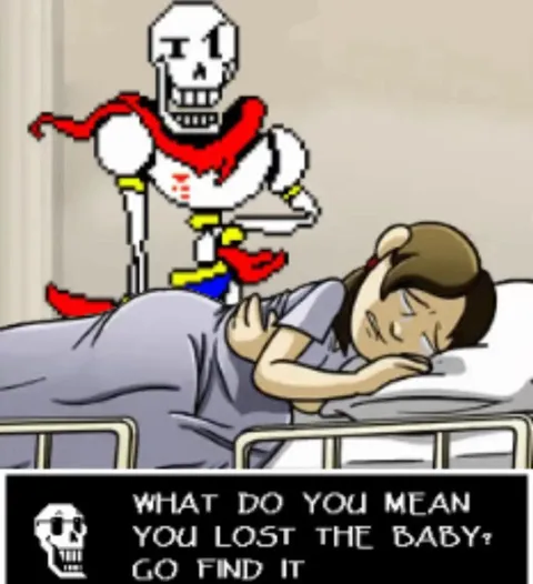 Papyrus Lost the Baby