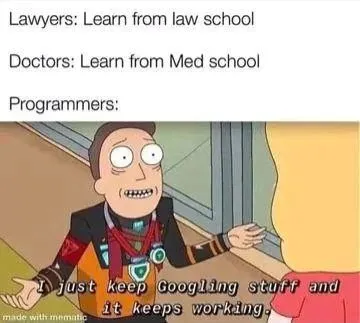 Programmers Google Everything