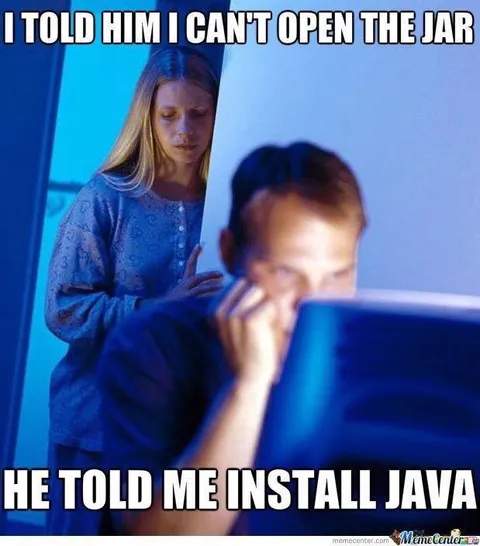 Can't Open the Jar, Install Java