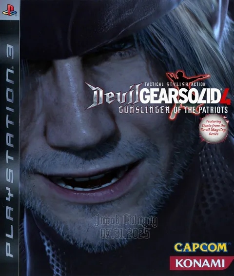 Devil Gears of Solid 4 Cover