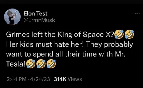 Grimes Leaves the King of SpaceX