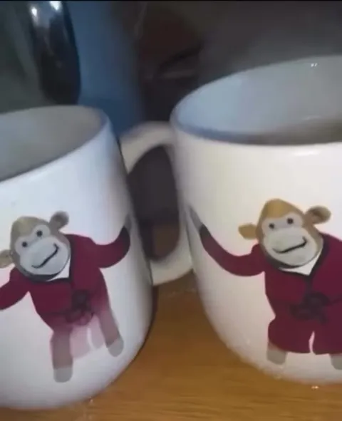 Обезьянки на кружках