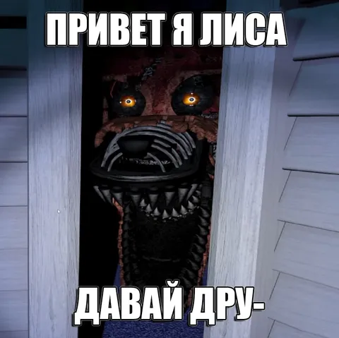 Лиса пришла поздороваться
