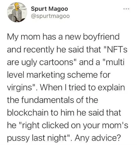 Mom's Boyfriend Explains NFTs