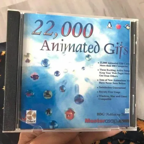 22,000 Animated Gifs CD