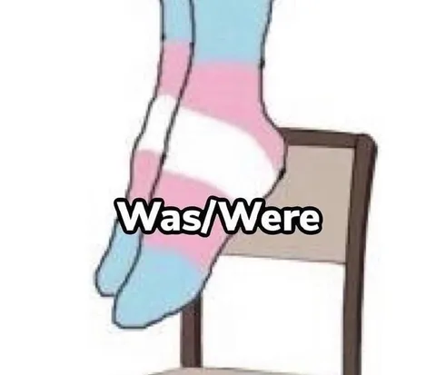 Was Were Sock Grammar Meme