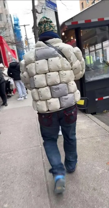 Walking Keyboard Jacket