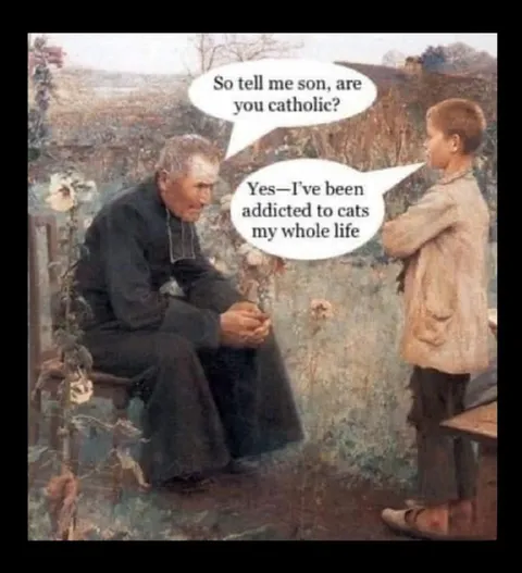 Catholic Cat Addiction Confession