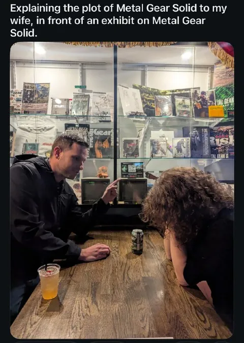 Explaining Metal Gear to My Wife