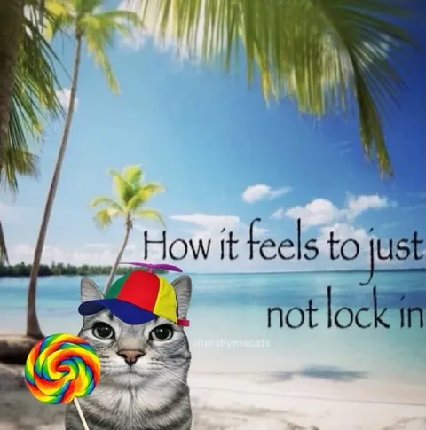 How It Feels to Not Lock In