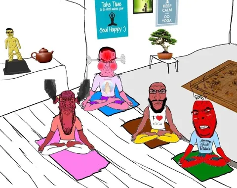 Cursed Yoga Meditation Class