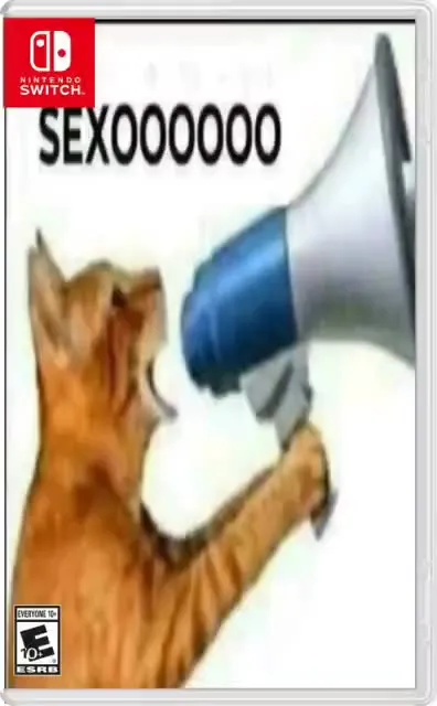 Cat Megaphone Says SEXOOOOOOO