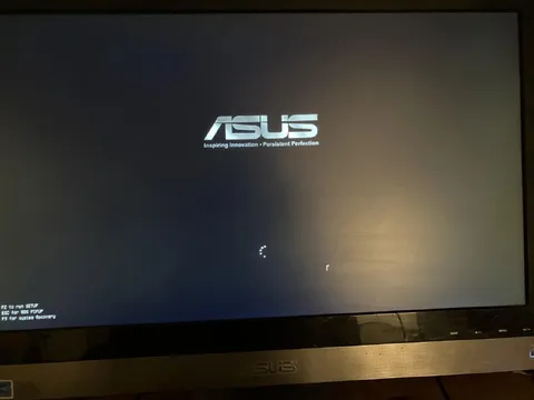 ASUS Boot Screen Recovery