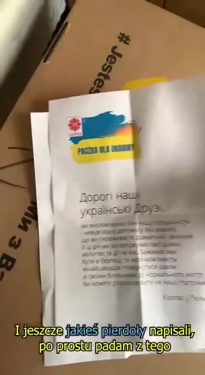 Polacy wyrzucają ukraińskie jedzenie