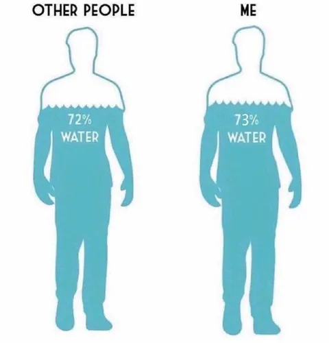 One Percent More Hydrated