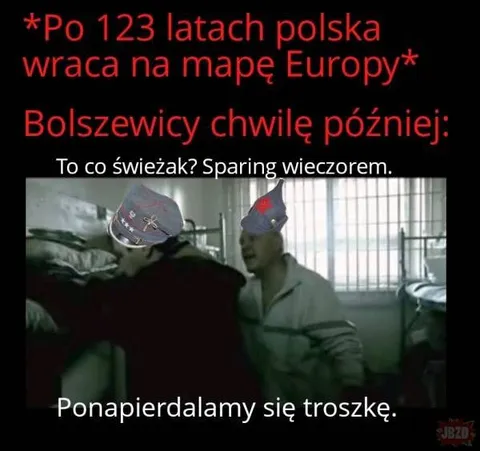 Bolszewicy witają odrodzoną Polskę