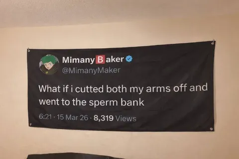 Armless Visit to the Sperm Bank