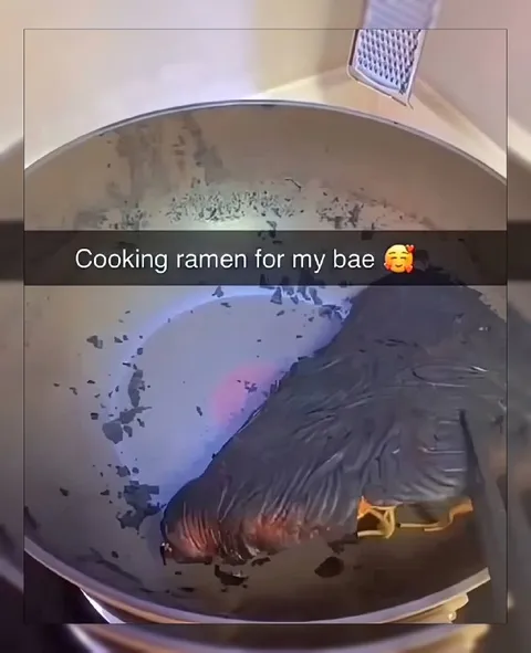 Cooking Ramen for My Bae