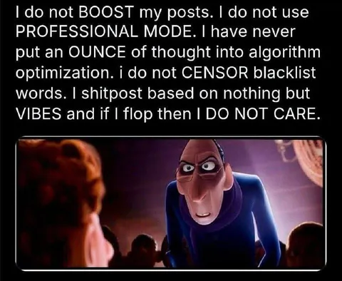 I Do Not Care About Algorithms
