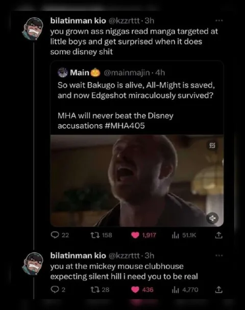 MHA Disney Accusations