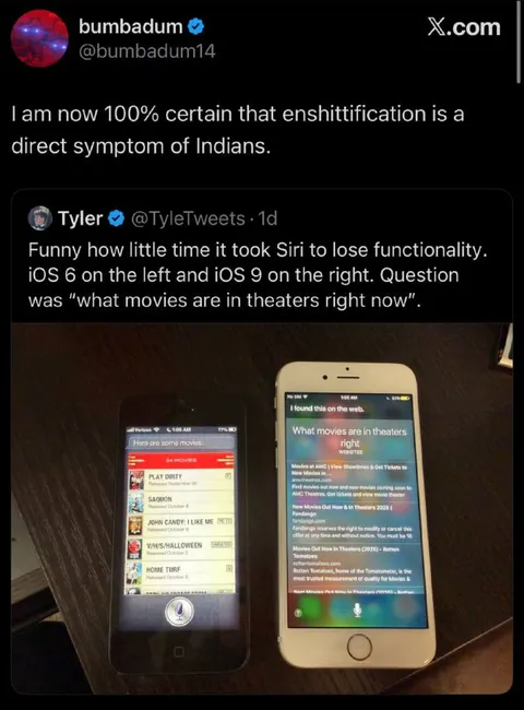 Siri Loses Functionality