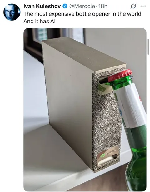 The Most Expensive AI Bottle Opener