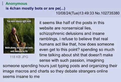 4chan Posts Are Nonsense