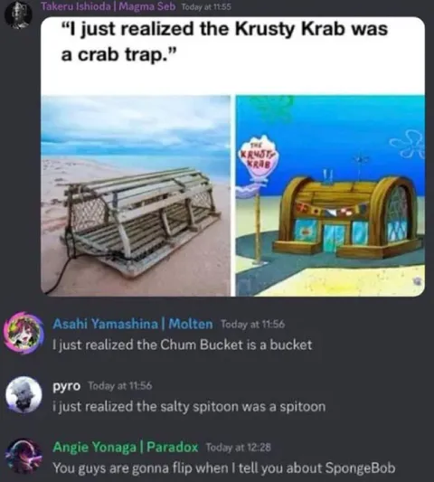 Krusty Krab Name Realization