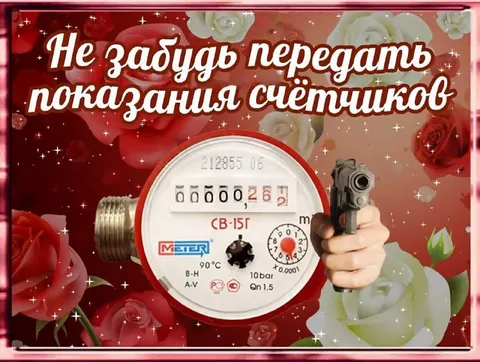 Показания счётчиков