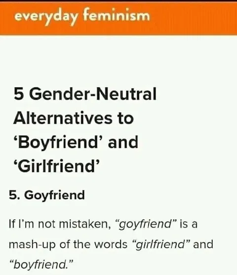 Gender-Neutral Alternatives to Boyfriend and Girlfriend
