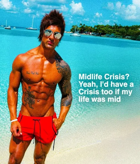 Midlife Crisis on the Beach