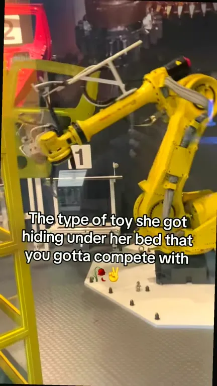 Her Toy Is an Industrial Robot
