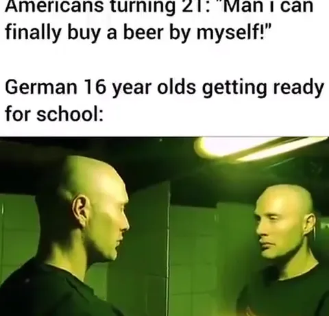 German 16-Year-Olds Before School