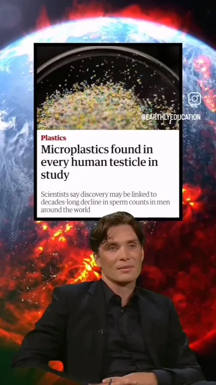 Cillian Murphy Reads About Microplastics