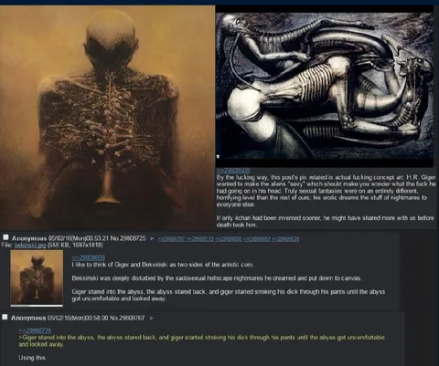 Giger Stared Into the Abyss