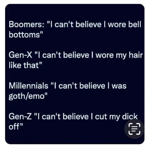 Generational Regrets Meme