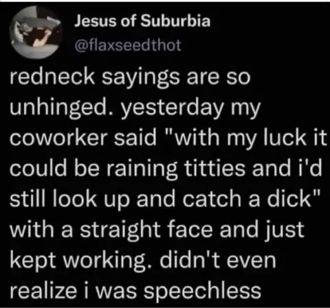 Rain Titties and Catch a Dick
