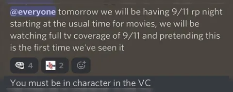9/11 Roleplay Night Announcement
