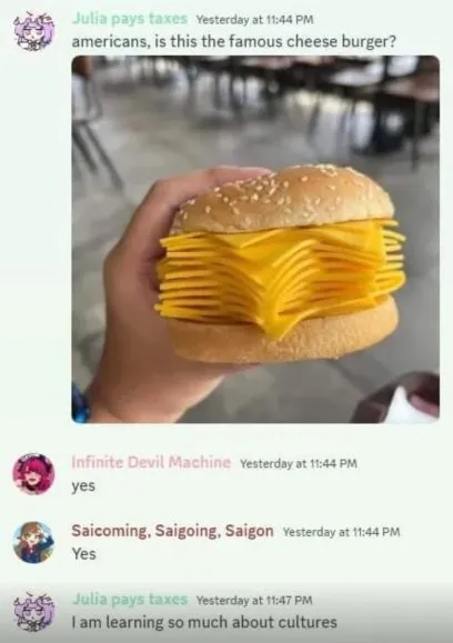 Famous American Cheeseburger
