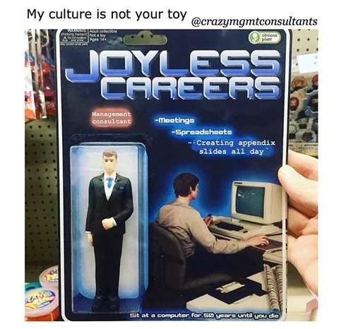 Joyless Careers Action Figure
